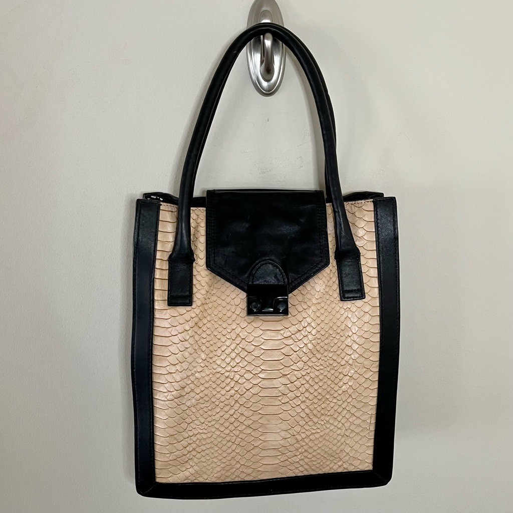 Loeffler Randall Python Tote/Handbag